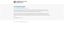 Desktop Screenshot of cambridgecentres.org